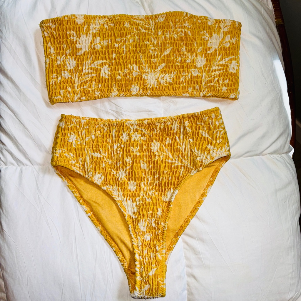 Triangl Swimwear Yellow Bikini